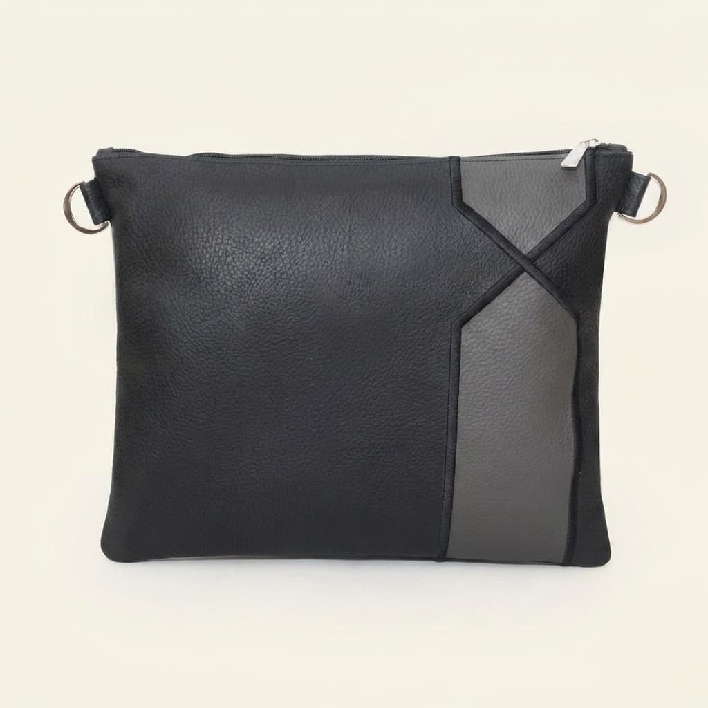 Premium Leather Tallit & Tefillin Bag C83, thumbnail 2