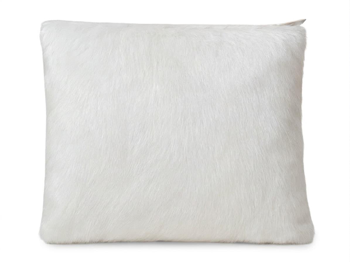Fur White Hair-On-Hide Leather Tallit & Tefillin Bag E119, photo 1